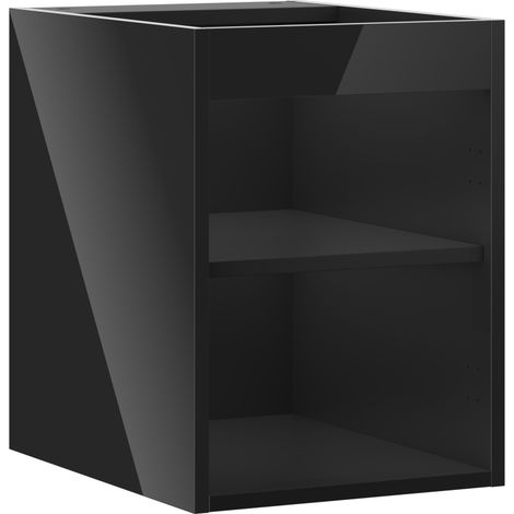 Mexen Box-A cuerpo del gabinete debajo del lavabo 35 cm, negro brillante - 91AX1-0350-470-1-70 (1/3)