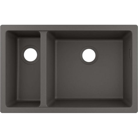 S510-U635 GS Lavello sottotop 180/450 grigio pietra (1/2)