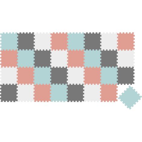 36 Pièces Tapis de Sol Bébé - 30x30 Dalles en Mousse EVA - Carrés Puzzle Enfant (1/5)
