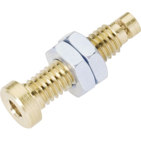 Schnepp EBU 2024 Laborbuchse Buchse, Einbau vertikal Stift-Ø: 2.4 mm Silber 1 St.