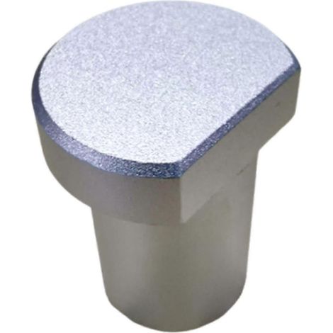 Étau de serrage pour établi en alliage d'aluminium, insert de frein d'établi, bouchon de positionnement pour établi de rabotage, butée d'établi-20mm-silver