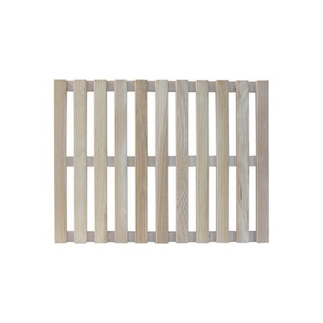 PEDANA DOCCIA IN LEGNO RETTANGOLARE- cm 55 x 68- DH- pezzi 1