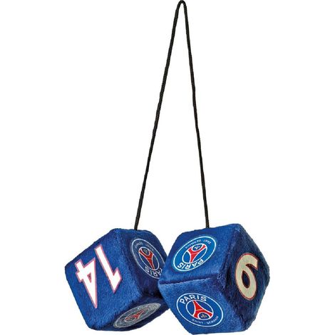 2 Des PSG Bleus compatible avec retroviseur 7X7cm - Paris Saint Germain