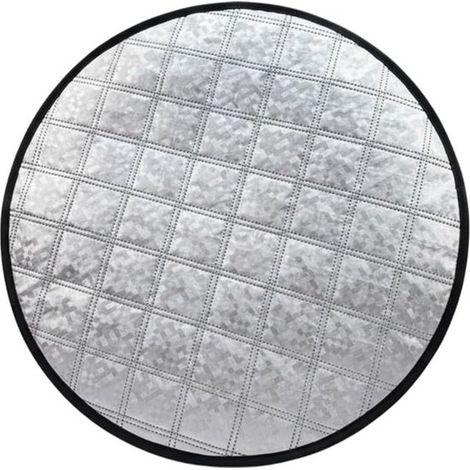 Housse de volant 43 cm – Grille argentée – Résistante à la chaleur – Isolation – Universelle – Installation facile (1/5)