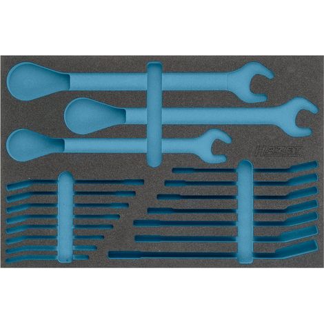 Garniture en mousse souple bimatière 163-366L HAZET (1/2)