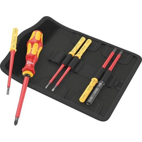 Wera Kraftform Kompakt VDE 7 Herramienta para Electricista Ergonómica