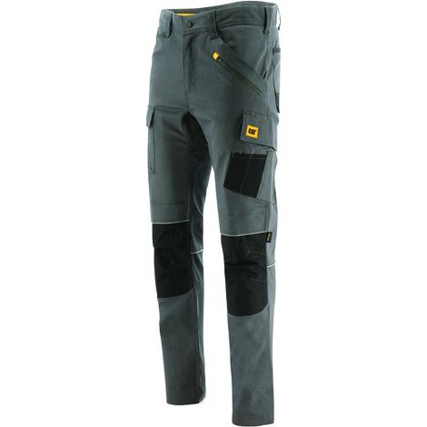 Pantalon De Travail Slim – Caterpillar Trades Gris – Denim Stretch – Multi-Poches – Confort & Durabilité - 46 (1/5)