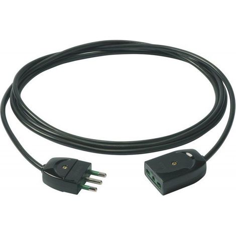 Rallonge Vimar - 0P32385 - Cable rallonge 3G1, 3 m, Noir, 3 m
