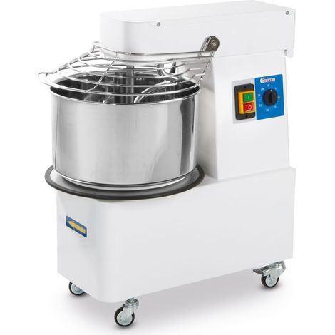 HENDI Spiralmischer mit festem Kopf und Schüssel., 56 kg/h, 16L, 230V/750W, 378x690x(H)730mm