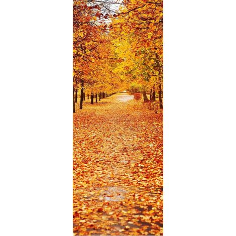 Selbstklebende Tapete – Türfolie – PVC – Sofort einsatzbereit – Wiederablösbar – Wandtapete – Türfolie – Für Schlafzimmer, Wohnzimmer und Flur – 200 x 77 cm (1/5)