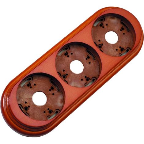 Peana madera haya 3 elemento serie Garby