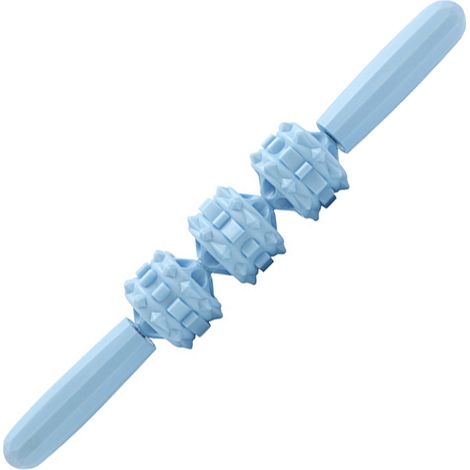 Rouleau De Massage Fascia - 3 Boules En Acier Inoxydable Et PP - Pour Relaxation Musculaire Et Auto-massage - 1 Pièce (1/5)
