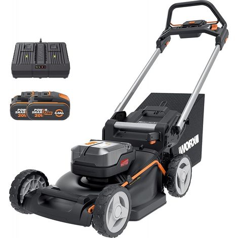 Rasaerba Semovente Senza Spazzole A Batteria Worx 46 cm - WG749E (1/5)