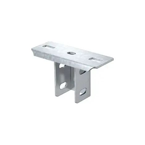 OBO Bettermann Plaque de tête pour support US 5 140x75x104 acier galvanisé à chaud, 6348904 (1/3)