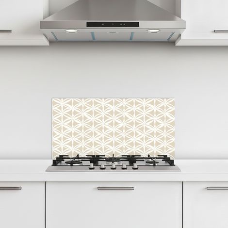 CRÉDENCE CUISINE Motif - Moderne - Beige 60x30 cm