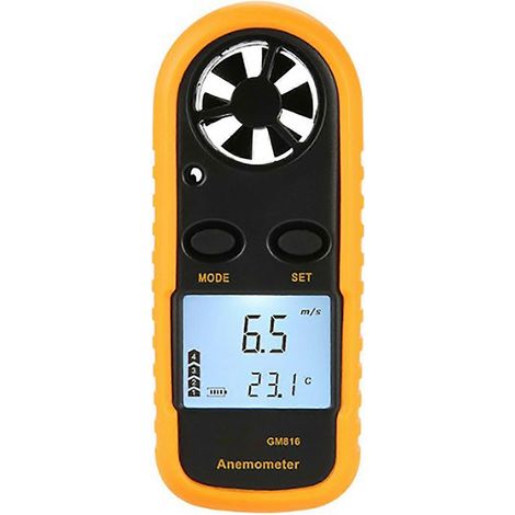 Anémomètre/Instrument de test cambrien/Vitomètre/Anémomètre numérique, adapté aux applications industrielles et agricoles. (1/4)