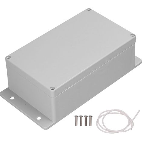 Junction Box Waterproof Power Enclosure ABS Electrical Connection Case for Outdoor