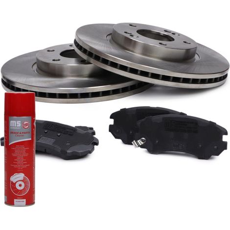 ENSEMBLE DISQUES ET PLAQUETTES DE FREIN AVANT KIA SPORTAGE II, MAGENTIS II, HYUNDAI TUCSON, COUPÉ II, TIBURO (1/4)