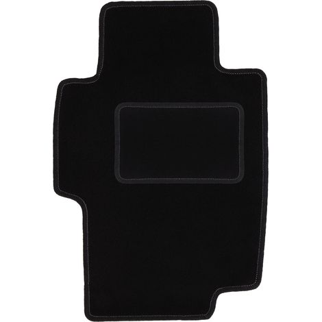 Tapicería negra mate para el asiento del conductor para: Honda Accord VII sedán, familiar, familiar, Type-S (2002-2008)