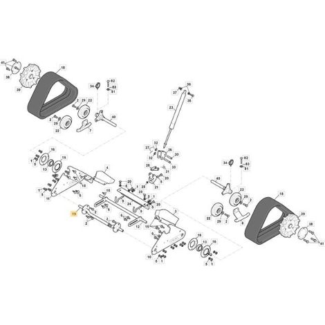 ASSE FIX CINGOLI SNTH760 ZNB ORIGINALE STIGA - 383000303/0