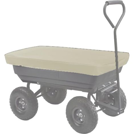 Housse de chariot pliable robuste et imperméable en Oxford 210D pour chariot de jardin, protection contre les intempéries, 150 x 94 cm (420D) (1/5)