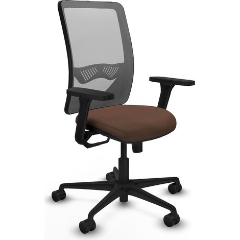 Silla de oficina piqueras y crespo Zulema gris nylon cómoda (1/2)