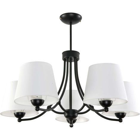 Plafonnier noir Augusto 11-670