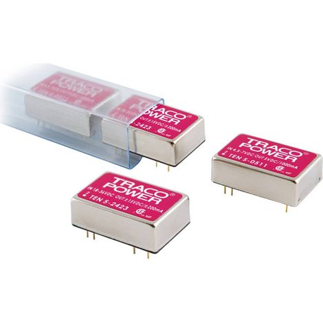 TracoPower TEN 5-1223 Convertitore DC/DC da circuito stampato 12 V/DC 15 V/DC, -15 V/DC 200 mA 6 W Num. uscite: 2 x Con (1/4)