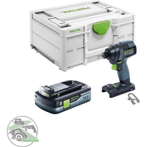 Festool Akku-Schlagschrauber TID 18-Basic + Akkupack BP 18 Li 4,0 HPC-ASI 577054 (1/5)