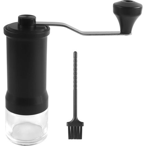Moulin à café manuel, moulin à café manuel portable avec capacité de 30 g, 40 réglages réglables, conique avec poignée ergonomique pour expresso, versement et plus encore (1/5)