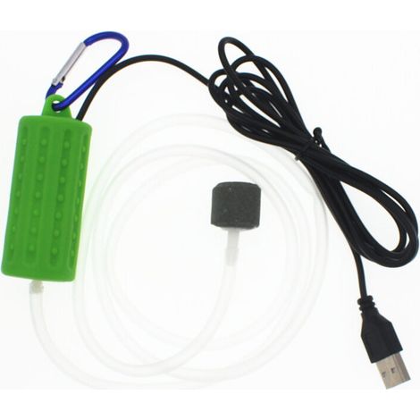 Mini portable USB air pump for aquarium, USB oxygen pump, energy saving. (1/5)