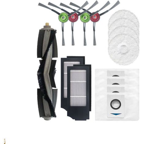 Accessoires pour aspirateur robot Ecovacs Deebot X1 Omni/Turbo, 15 pièces (1/5)