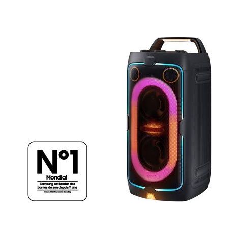 Lautsprecher - SAMSUNG - MX ST40F/XE - 160 W - Lichteffekte - Bluetooth - 16h Batterie - Schwarz