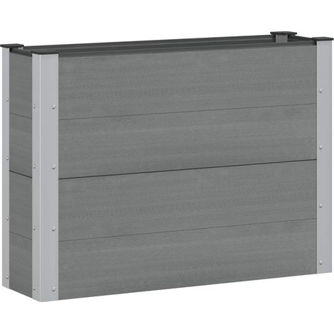 Maison Exclusive - Jardinière surélevée Gris 100 x 30 x 72 cm (1/5)
