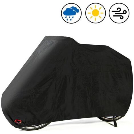 Bâche pour voiture Coque de protection de vélo imperméable et anti-déchirure - Super Garage Bike avec matériau en polyester enduit Sac de rangement de qualité