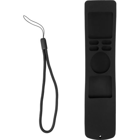 Housse de télécommande TV en silicone souple, antichoc, antidérapante, coque de protection pour Xiaomi Mi 4S TV, noir (1/5)