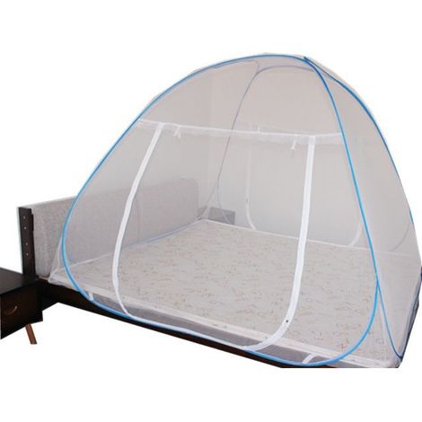 Moustiquaire dôme Pop-up 200x200x150 cm Mobile pour lit (1/3)