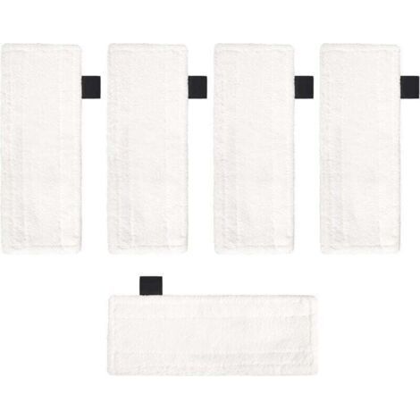 Lot de 5 serpillères en microfibre pour nettoyeurs vapeur Karcher EasyFix SC2 SC3 SC4 SC5, accessoires de nettoyage (1/4)