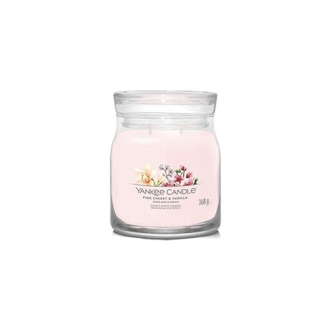 Yankee Candle Duftkerze in Rosa Kirsche & Vanille, 567 g