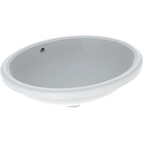 Geberit VariForm Unterbauwaschtisch oval, 500x400mm, ohne