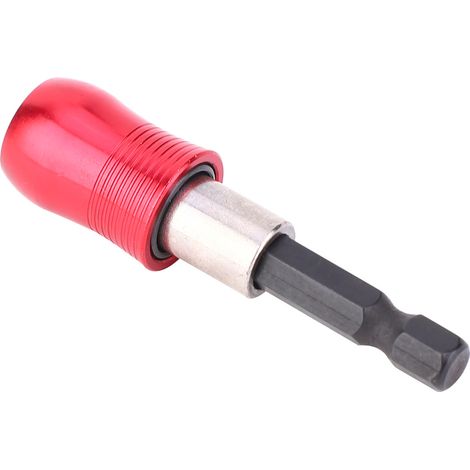 Adaptateur de rallonge de perceuse pour porte-embout de tournevis magnétique à tige hexagonale de 60 mm (1/4 pouce) (1/5)