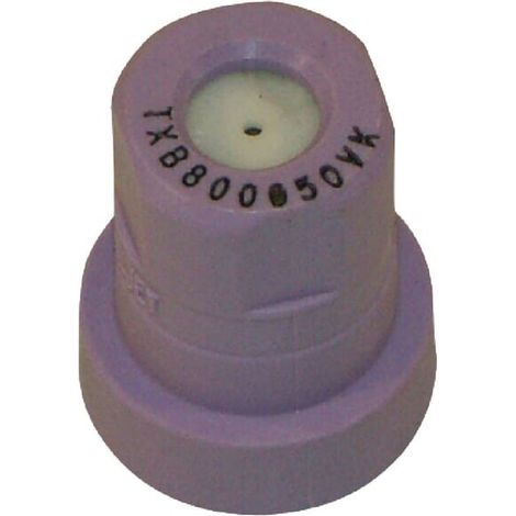 Tobera est谩ndar chorro c贸nico TXB 80掳 025 violeta cer谩mica TeeJet TEEJET TXB800050VK
