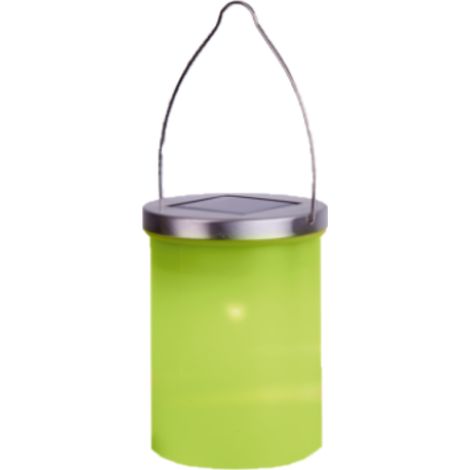 Stilvolle LED-Solar-Laterne in grün 9,2 x 12 cm, für den Außenbereich (1/4)