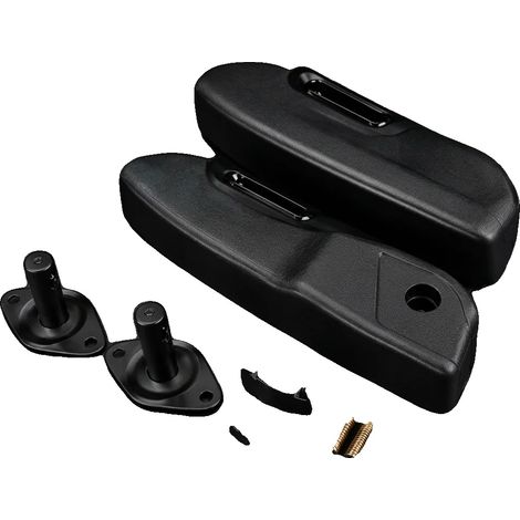 Kit bracciolo regolabile, materiale in similpelle PU, staffa in metallo, compatibile con auto e camion, facile installazione, design versatile (1/5)