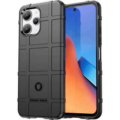 Funda para Xiaomi Redmi 12 4G, Rugged Shield, negra (1/5)