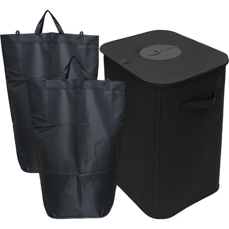 Caja de almacenamiento de botellas retornables, 100 L - Impermeable, fácil de limpiar