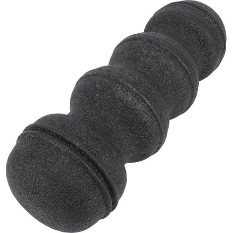 Rouleau de massage en mousse EPP noir haute dureté pour le yoga, idéal pour le dos, la taille et les hanches (hommes et femmes), dureté 75. (1/5)