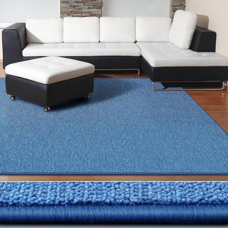 Tapis de Salon London Bleu clair 200 x 250 cm