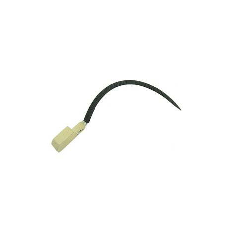 Falciola Forgiata Spagna 525 mm – Falcetto Professionale con Manico in Legno per Taglio Erba e Fieno