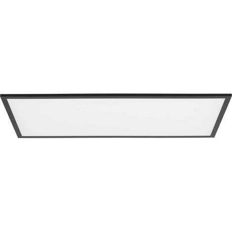 LED Deckenleuchte (LED Panel) "Lamin" dimmbar mit Fernbedienung für Wohnzimmer & Esszimmer von Lindby (1/5)